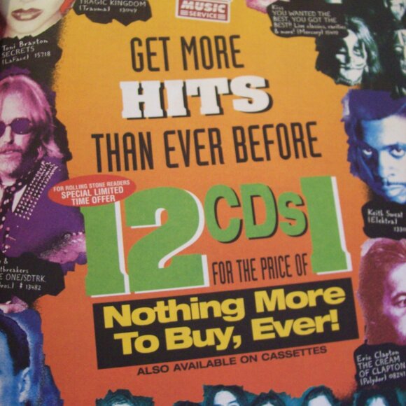 Rolling Stone Magazine with Marylin Manson- Back Issue -Jan 23 1997 - Picture 7 of 9